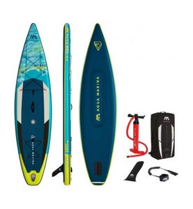 Aqua Marina, Aqua Marina - Aufblasbares SUP Hyper Tourning iSUP - Blau und Hellblau - Hellblau und Blau, Aqua Marina Stand Up Paddle Touring HYPER 350 cm