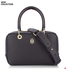 Tommy Hilfiger, Tommy Hilfiger - Handtasche Duffle M TH Essence - Marinblau, 