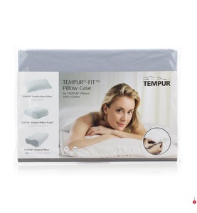 Tempur, Tempur - Kopfkissenbezug Original Junior - 40 x 26 x 7/4 cm - Grau, Tempur Kopfkissen »Original«, (1 St.)