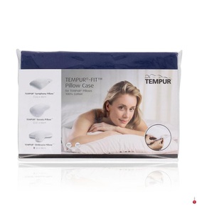 Tempur - Kopfkissenbezug  Ombracio - 56 x 48 cm - Dunkelblau