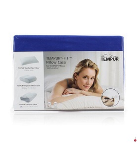 Tempur - Kopfkissenbezug  Original Junior - 40 x 26 x 7/4 cm - Dunkelblau