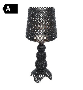 KARTELL, Kartell Mini Kabuki LED Tischleuchte, KARTELL - Tischleuchte KABUKI MINI - schwarz