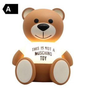 KARTELL, Kartell Toy by Moschino Tischleuchte, Tischleuchte Toy Moschino LED plastikmaterial braun / Polyäthylen - Kartell braun en plastikmaterial