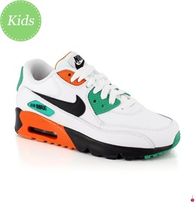 NIKE, Nike - Sneakers Nike Air Max 90 - Weiss und Grün, 