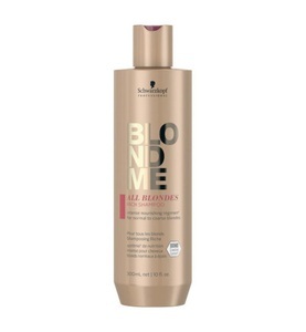undefined, Schwarzkopf BlondMe All Blondes Rich Shampoo 300ml, Schwarzkopf Professional Blondme All Blondes Rich Shampoo - 300ml