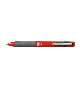 Tombow, Tombow - Reporter 4 Smart, Tombow Kugelschreiber 4-Farben, Reporter, rot, BC-FRL31