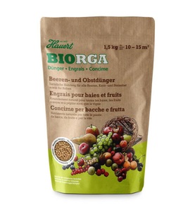 BIORGA, BIORGA Beeren- und Obstdünger, Hauert Biorga Beeren- und Obstdünger 1.5Kg