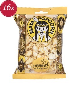 Wine & gourmet, Wine & Gourmet - Maya Popcorn Caramel - 16x 33 cl, Maya Popcorn Caramel 33g