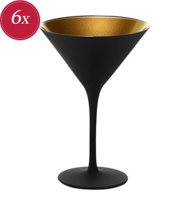 Stölzle Lausitz, Stölzle Lausitz - 6er-Set Martinigläser Elements - 240 ml, diverse Cocktailglas-Set Elements