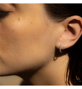 Accessory, Accessory - Ohrringe Créoles Pétillantes - Silber, 