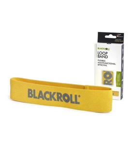 BLACKROLL, Blackroll Black Roll Loop Band (Gelb), Blackroll Loop Trainingsband