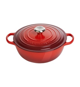 Le Creuset, Le Creuset - Kochtopf - 32 cm und Rot - Rot, Le Creuset, Töpfe und Pfannen, Le Creuset La Marmite Signature 32 cm Töpfe und Pfannen, Produkte & Wohnen