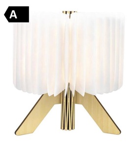 Home, Home - Neonlampe R-Lampe - Weiss und Beige, Happy Lamp - R-Lampe Maple, One Size, Braun