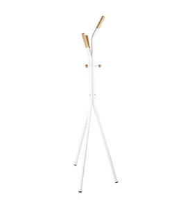 Bizzotto, Bizzotto - Garderobe Alain - Weiss, Garderobenständer Alain weiss