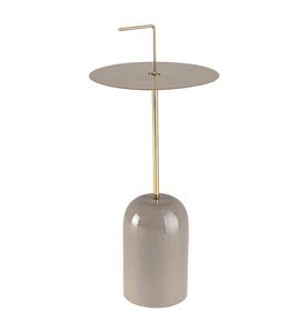 Bizzotto, Bizzotto - Couchtisch Tulasi - Taupe, Beistelltisch Tulasi Taupe 30x67