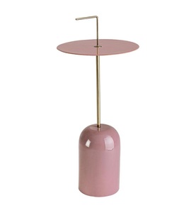 Bizzotto, Bizzotto - Couchtisch Tulasi - Rosa, Beistelltisch Tulasi Antik Rosa 30x67