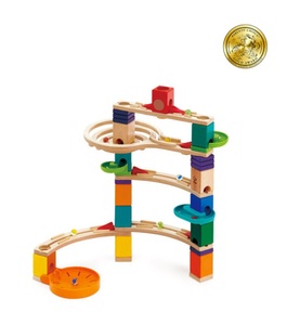 Hape, Hape Murmelbahn QUADRILLA CLIFFHANGER 94-teilig aus Holz