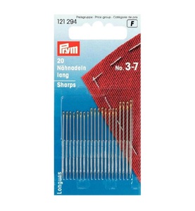 Prym, Prym - Nähnadel Nr. 3 - 7, Sortiert, 20 Stück, Prym - Nähnadeln, Multicolor
