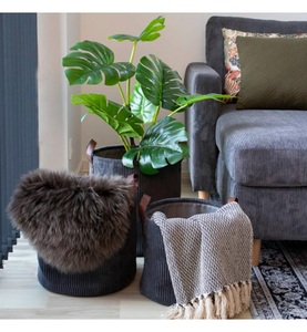 House nordic, House Nordic - Bettdecke Cort - cm - Grau und Weiss, House Nordic Wohndecke »Nordic Cort dunkelgrau«