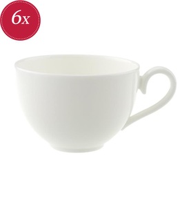 Villeroy Boch, Villeroy & Boch - Royal 6er-Set Kaffeetassen - 200 ml, 