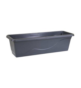 Testrut, Testrut - Blumenkasten mit Bewässerungssystem Extra Line ca. 60 cm - Anthrazit, Home and More Bewässerungskasten Anthrazit mit Bewässerungssystem | 60 × 20.5 cm | 16 l