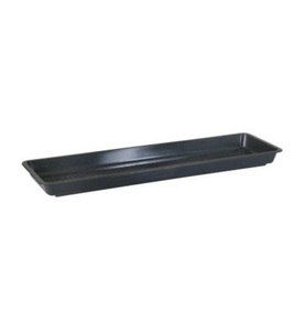 Testrut, Testrut - Untersetzer für Blumenkasten 60 cm - Anthrazit, Home and More Untersetzer für Blumenkiste Anthrazit | 60 × 17 cm