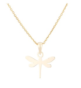 Diamanta, Diamanta - Goldanhänger Petite libellule - Gold, 