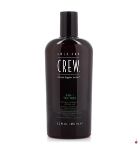 American Crew, American Crew - 3in1 Shampoo Tea Tree - 450 ml, American Crew 3 in 1 Tea Tree - 450ml