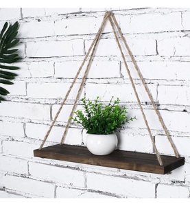 Home, Home - Holz-Wandregal 60 x 13 cm - Braun, 