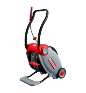 Holzmann, Holzmann - Automatischer Schlauchaufroller - Hellgrau, Holzmann Maschinen WSR40PRO WSR40PRO 1 St. Gartenschlauchaufroller