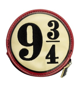 HARRY POTTER, Harry Potter Platform 9 3/4 Geldbörse rot/beige, Harry Potter Portemonnaie Gleis 9 3/4