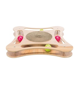 Trixie, Trixie - Kratzpappe mit Holzrahmen, Trixie Kratzpappe mit Holzrahmen - L 35 x B 35 x H 4 cm