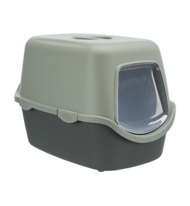 Trixie, Trixie - Katzentoilette Be Eco Vico, mit Haube, Trixie Be Eco Katzentoilette Vico mit Haube - L 56 x B 40 x H 40 cm