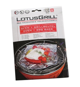 Lotusgrill, LotusGrill BBQ-Bags extrastark 8 Stk. 35x24cm Zubehör, LotusGrill BBQ-Bags extrastark 8 Stk. 35x24cm Zubehör