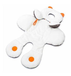 Benbat, BENBAT - Babykissen - Weiss und Orange, Stützkissen »benbat für Kinderautositz«