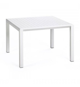Nardi, Nardi - Aria 60 - White, Garten Beistelltisch Aria weiss 60
