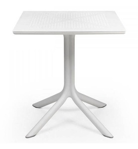 Nardi, Nardi - Clip-70 - White, Gartentisch Clip weiss 70