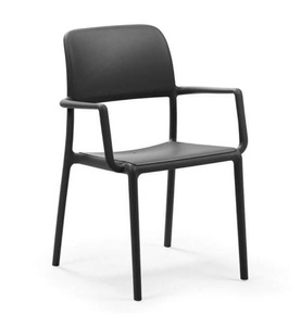 Nardi, Nardi - Riva - Anthracite, Gartensessel Riva schwarz