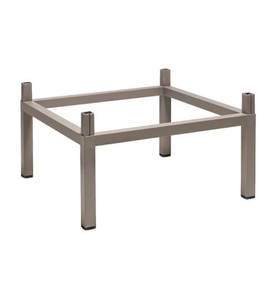 Nardi, Nardi - Kit Cube 80 High - Beige, Untergestell für Tisch Cube braun 80