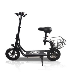Play4fun, PLAY4FUN - Elektro-Roller mit Sitz Piki City 350W - Schwarz, 