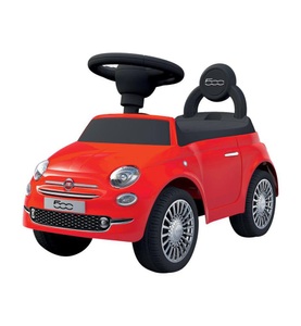 Accessory, Accessory - Lauflernhilfe Fiat 500 Rot (FR) - 1+, Rutsch-Spielwagen rot