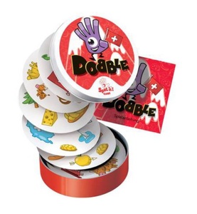 Game - Dobble Swiss (Mehrsprachige Version, FR,DE,EN & IT)