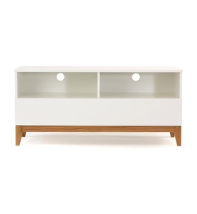 Woodman, Woodman - TV-Möbel Blanco - 120 x 48 x 55 cm, Woodman TV-Board »Elinee«, Breite 120 cm, im angesagten skandinavischen Look