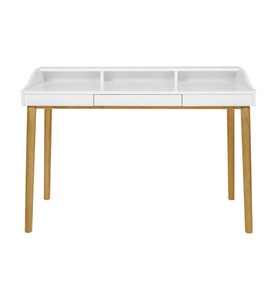 Woodman, Woodman - Schreibtisch Feldbach - 126 x 60 x 79 cm, Woodman Schreibtisch »Lene«, im skandinavian Design
