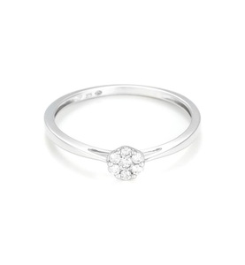 Atelier du diamant, Atelier du Diamant - Ring Marguerite - Silber, 