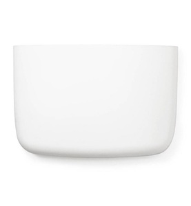 Normann Copenhagen, Normann Copenhagen-Pocket Organizer 4, Weiss, Wandablage Pocket 4 plastikmaterial weiß / L 28 x H 19 cm - Normann Copenhagen weiß en plastikmaterial