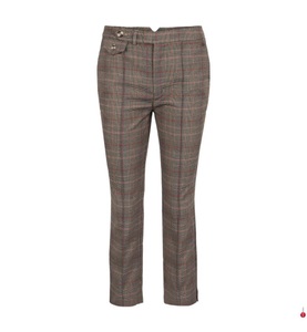 PEPE JEANS, Pepe Jeans London - Hose Lia - Braun und Rot, 