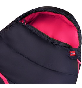 TROLLKIDS, Trollkids - Kids Fjell Dreamer II, ausziehbar - navy/magenta, Trollkids Kinder Fjell Dreamer II Schlafsack
