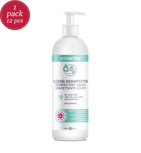 Martec, MARTEC Desinfektionsmittel 5lt 33085 Flüssig. mit Aloe-Vera, Martec Desinfektionsmittel Aloe Kanister 5 Liter