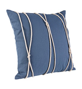 Bizzotto, Bizzotto - Kissen - 45 x 45 cm - Beige und Blau, 